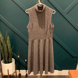 Grey cotton mid length dress size large